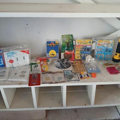 Home hardware nails, picture hangers, electrical plates, and MUCH more