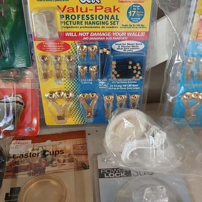 Home hardware nails, picture hangers, electrical plates, and MUCH more
