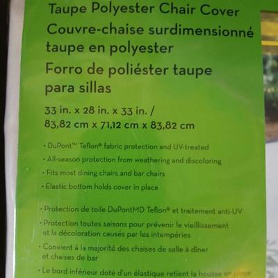 Outdoor patio set cover with two chair covers