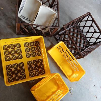 seven Storage crates