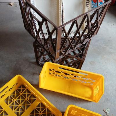 seven Storage crates