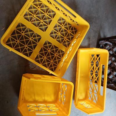 seven Storage crates