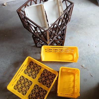 seven Storage crates