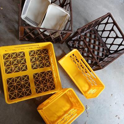 seven Storage crates