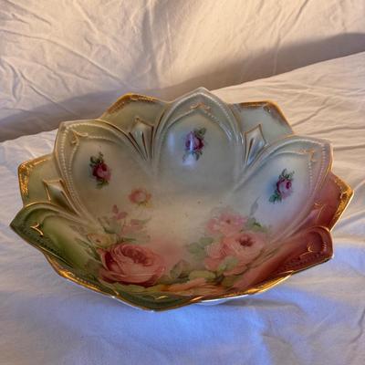Haviland, Copeland, Bavaria, and Other Floral China and Glasses (PBC-DZ)