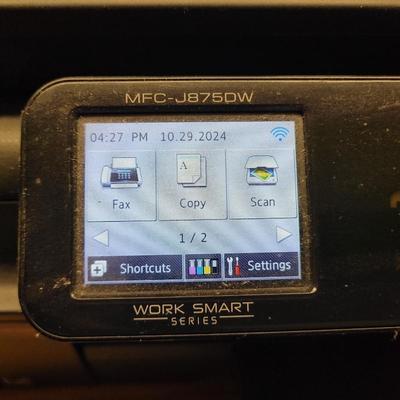 Brother fax, scanner, copier, printer