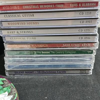 Christmas Music on CD with case