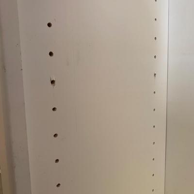 Short White Shelving Unit (K-HS)