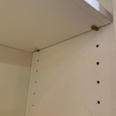 Short White Shelving Unit (K-HS)