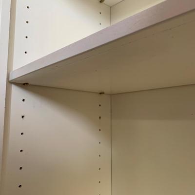 Short White Shelving Unit (K-HS)