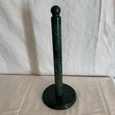 Marble Paper Towel Holder, Mortar & Pestle, and Trivet (K-HS)