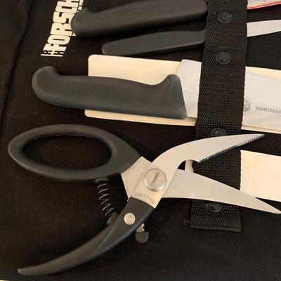 Forschner Victorinox & Messermeister Knives in Fabric Case & More (K-HS)