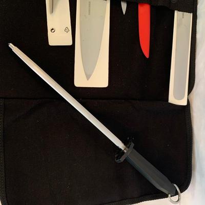 Forschner Victorinox & Messermeister Knives in Fabric Case & More (K-HS)