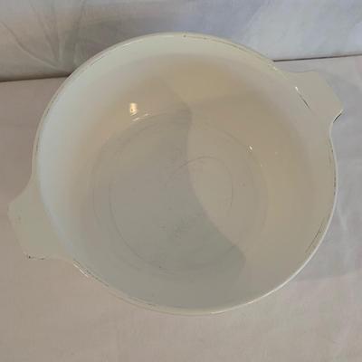 Vintage Pyrex Terra Lidded Casserole Bowl plus Corning Ware Dishes (K-HS)
