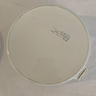Vintage Pyrex Terra Lidded Casserole Bowl plus Corning Ware Dishes (K-HS)