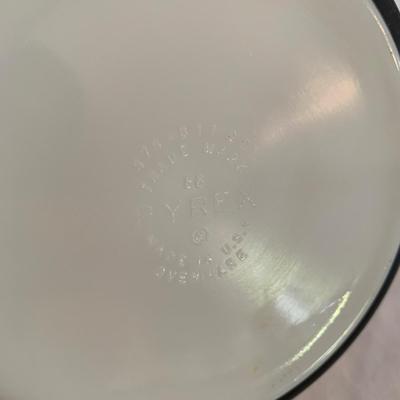 Vintage Pyrex Terra Lidded Casserole Bowl plus Corning Ware Dishes (K-HS)