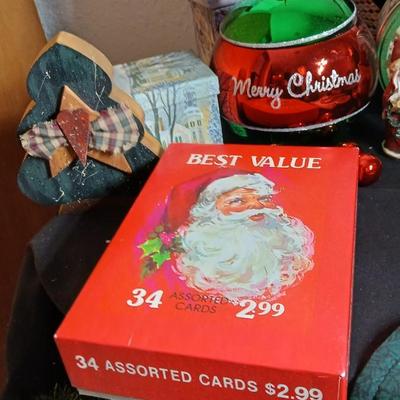 Christmas decorations Santa, Mug set, wreath, reindeer hanging and MUCH MORE