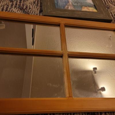 Heavy mirror and wall hanging art