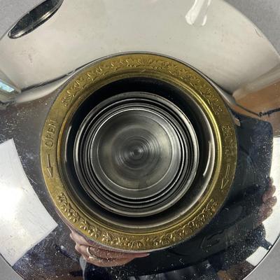 432 Grants of Dalvey Scotland Flask with Flask and Shot Glasses