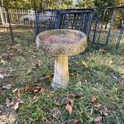 269 Concrete Bird Bath