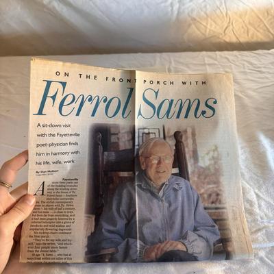 Pat Conroy 1st Editions, Ferrol Sams Signed Novel, and More (PBC-DZ)
