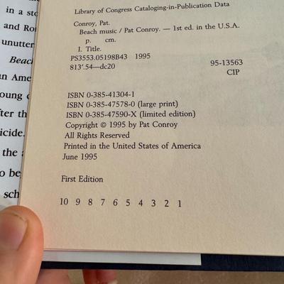 Pat Conroy 1st Editions, Ferrol Sams Signed Novel, and More (PBC-DZ)