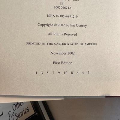 Pat Conroy 1st Editions, Ferrol Sams Signed Novel, and More (PBC-DZ)