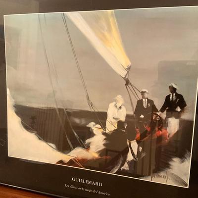 550 Framed Dominique Guillemard Print