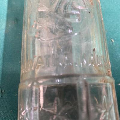 Vintage Hiawatha, Ks. Soda Bottle