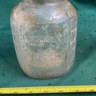 Vintage Sunshine Coffee Jar
