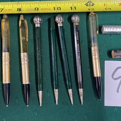 Vintage Telephone Co. Pens and Pencils