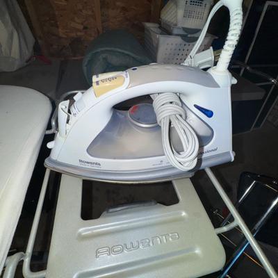 393 Rowenta Ironing Board, Iron & Accessories