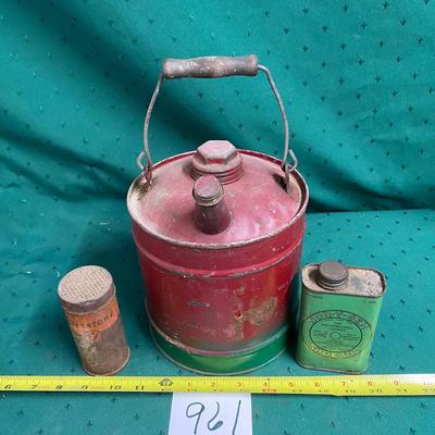 Vintage Can Lot