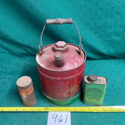 Vintage Can Lot