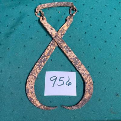 Vintage Ice Block Tongs