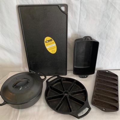 Brand New Lodge Cast Iron Griddle, Dutch Oven, & More (K-HS)