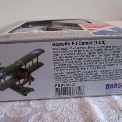 Daron Sopwith FI Camel die cast historic airplane 1:63 scale