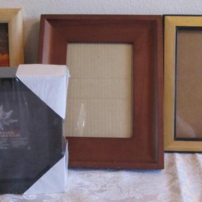 3 Picture frames, 1 shadow box