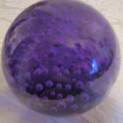 Paper weight - purple