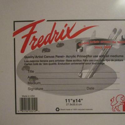 3-pk Federix Artist canvas panels