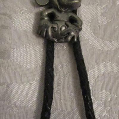 Mickey Mouse Bolo tie, pewter