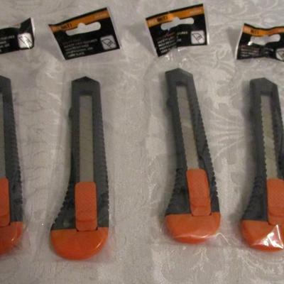 6 utility knives
