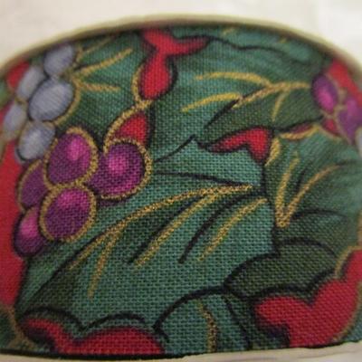4 rolls Christmas fabric ribbon