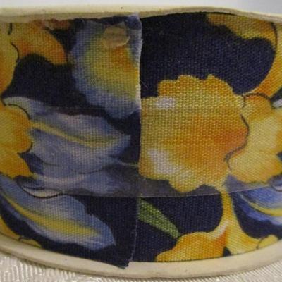 4 rolls fabric ribbon