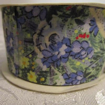 4 rolls fabric ribbon