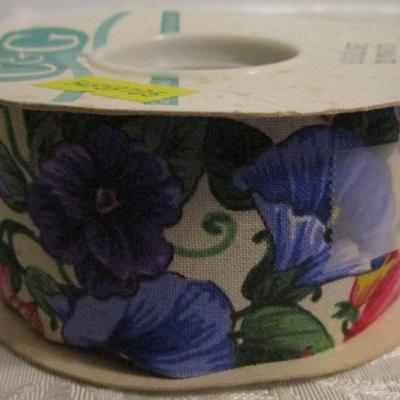 4 rolls fabric ribbon
