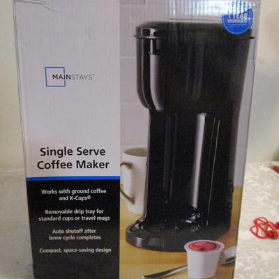 Sale Photo Thumbnail #355: New in box, Works with ground coffee and K-cups, see pictures