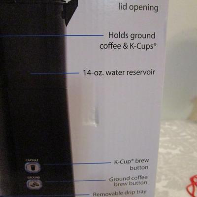 Mainstays single serving coffee maker