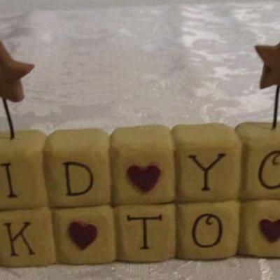 Inspirational decorative items