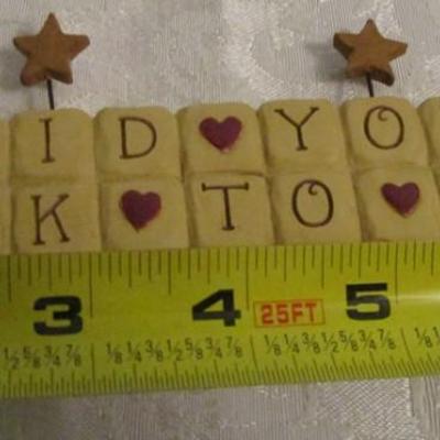 Inspirational decorative items